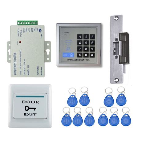 full rfid door access control system kit set|access control using rfid system.